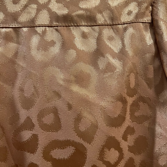 12th tribe Leopard print button down shirt - Picture 7 of 8